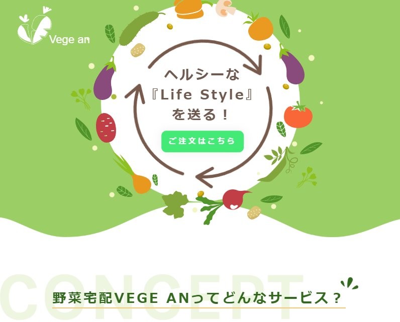 野菜定期宅配サービス プロモーション動画